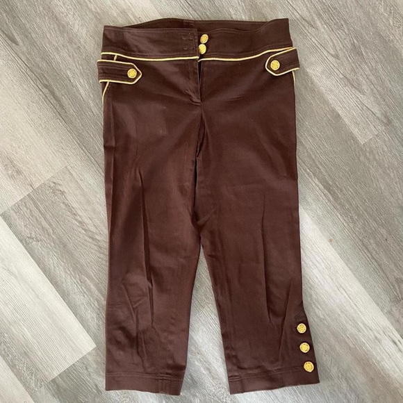 Brown Capris - Picture 1 of 4